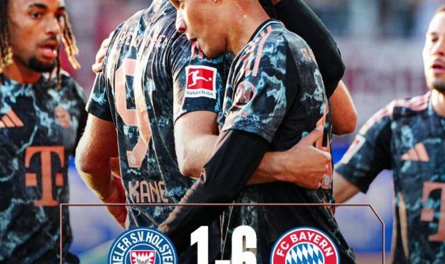 dota2直播-【德甲】拜仁6比1大胜基尔，穆西亚拉闪击，凯恩戴帽